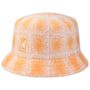 Grunge Plaid Bin Fischerhut by Kangol gelb