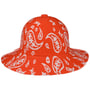 Paisley Wide Brim Casual Hut by Kangol orange