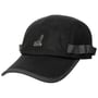 Waxed Utility 5 Panel Cap by Kangol schwarz