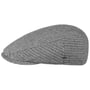 Glazer Leinen Flatcap by Bailey 1922 grau