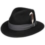 Norborne Traveller Wollhut by Stetson schwarz