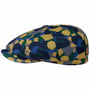 Hatteras Jacquard x The Feebles Flatcap by Stetson blau