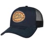 Vintage Brushed Twill Trucker Cap by Stetson blau