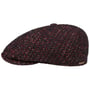 Tuckmill Wool Flatcap by Stetson dunkelblau-rot