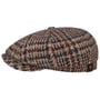 Hatteras Hoback Virgin Wool Flatcap by Stetson beige