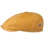 Soft Cotton 6 Panel Flatcap by Stetson gelb