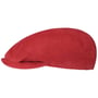 Sustainable Corduroy Ivy Flatcap by Stetson dunkelrot