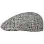 Hoback Ivy Virgin Wool Flatcap by Stetson grau