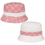 Cotton Check Bucket Wendehut by McBURN rot