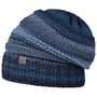 Bernardo Beanie med Fold med Fleece by Lierys blå-grå