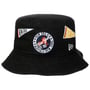 All-Over Patch Bucket Stoffhut by New Era schwarz