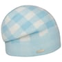Check Headsock Walkmütze by Seeberger blau