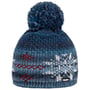 Ike Pompon Beanie by Eisbär blau