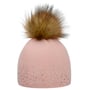 Nalin Lux Crystal Beanie by Eisbär rosa