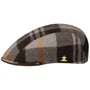 Mattrick Wool Check Flatcap by Lierys braun