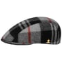 Mattrick Wool Check Flatcap by Lierys schwarz