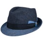 Classic Twotone Trilby Wollhut by Lierys blau