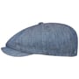 Vilonia 8 Panel Flatcap by Lierys blau-meliert