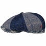8 Panel Patchwork Flatcap by Alfonso D’Este blau