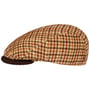 4 Panel Houndstooth Flatcap by Alfonso D’Este beige
