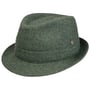 Shetland Wool Trilby Wollhut by Lierys hellgrün