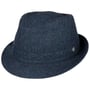 Shetland Wool Trilby Wollhut by Lierys blau