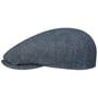Kent Inspection Tag Flatcap by Stetson blau-meliert