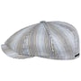 Hatteras Fresh Stripes Flatcap by Stetson weiß-blau