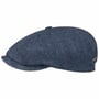 Hatteras Brinkley Flatcap by Stetson blau-meliert