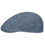 Classic Harris Tweed Flatcap by Lierys blau