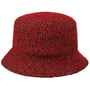 Julie Bouclé Bucket Damehatt by Mayser mørkerød