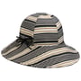 Denova Stripes Schlapphut by Lierys blau