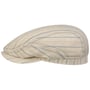 Ledford Driver Leinen Flatcap by Stetson cremeweiß
