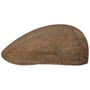 Light Silk Ivy Flatcap by Stetson braun