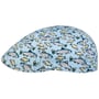Texas Allover Fish Flatcap by Stetson blau