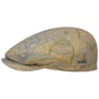 Belleview Driver Flatcap by Stetson blau-gelb