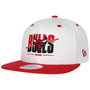 9Fifty White Crown Bulls Cap by New Era weiß-rot