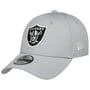9Forty Side Patch Raiders Cap by New Era hellgrau