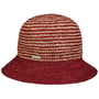 Twotone Raffia Sonnenhut by Seeberger bordeaux