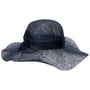 Sinamay Wavy Brim Strohhut by Seeberger dunkelblau