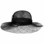 Sinamay Wavy Brim Strohhut by Seeberger schwarz