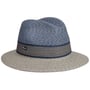 Cardello Traveller Strohhut by Lipodo grau-blau