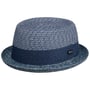 Ennario Pork Pie Strohhut by Lipodo blau