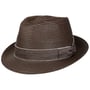 Menalo Toyo Trilby Strohhut by Lierys dunkelbraun