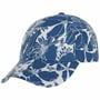 Twotone Flower Print Cap by Lipodo blau-weiß