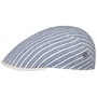 Twotone Stripes Flatcap by Lierys blau