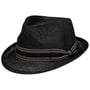 Montreal Trilby Strohhut by Lipodo schwarz
