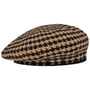 Houndstooth Wollbaske by Barascon beige-schwarz