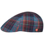 Paddy New Check Flatcap by Mayser blau