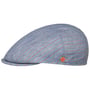 Sidney Paros Stripes Flatcap by Mayser blau